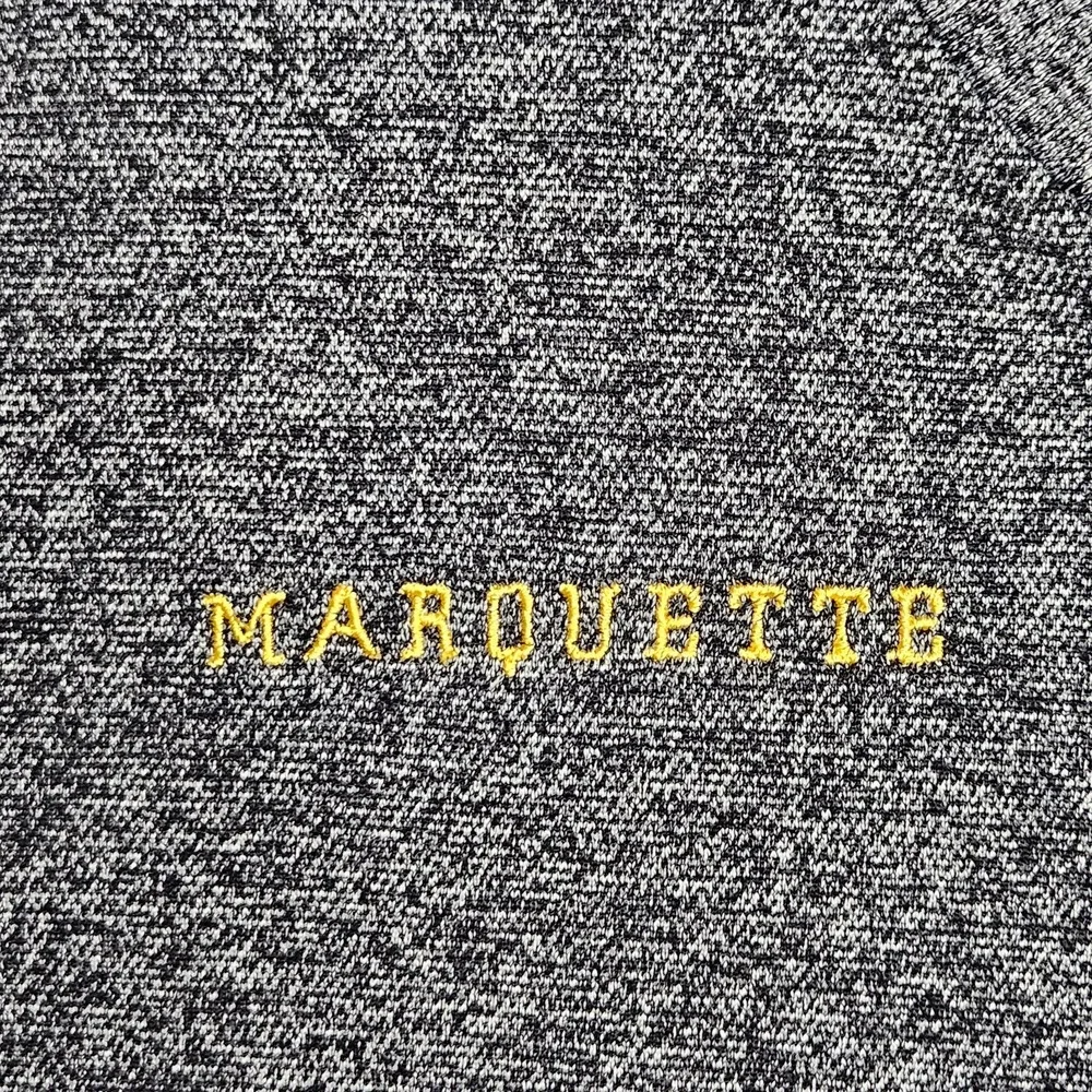 Marquette‎ Golden Eagles T-Shirt Mens Medium Gray Nike Golf Modern Fit Logo